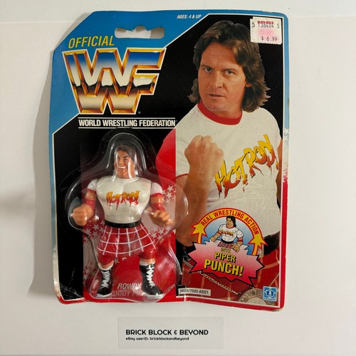 1991 Hasbro Official WWF Series 2 Rowdy Roddy Pipe...
