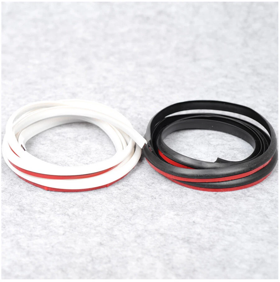 Tira de sellado de goma para parachoques de automóvil inclinada tipo T sellado automático tira climática borde moldura Foto 3 de 4