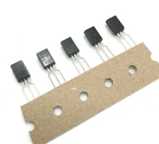 5 x Rohm 2SA935 PNP Transistors 80V 700mA 750mW TO92 NOS