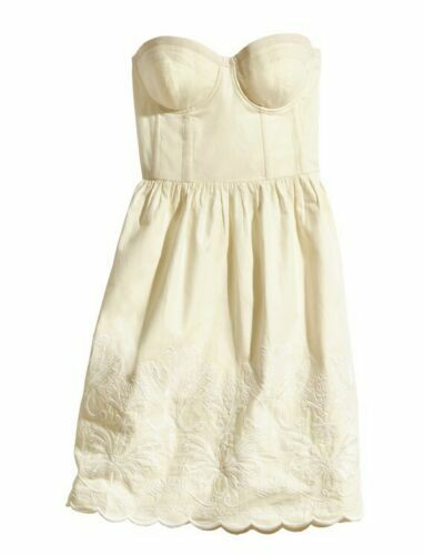 H&M Conscious Mustard Yellow Sleeveless A-Line Dress Size 6 (EUR 32) Brand  New | eBay UK