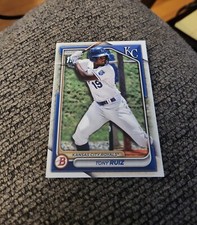 2024 Bowman Baseball Tony Ruiz 1st BP-80 Kansas City Royals