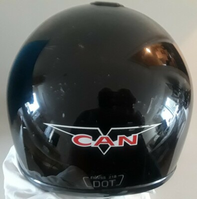 Casque Moto VCAN Homologué DOT Pour MX Et Dirt Bike - Taille M, Jaune Mat - Occasion