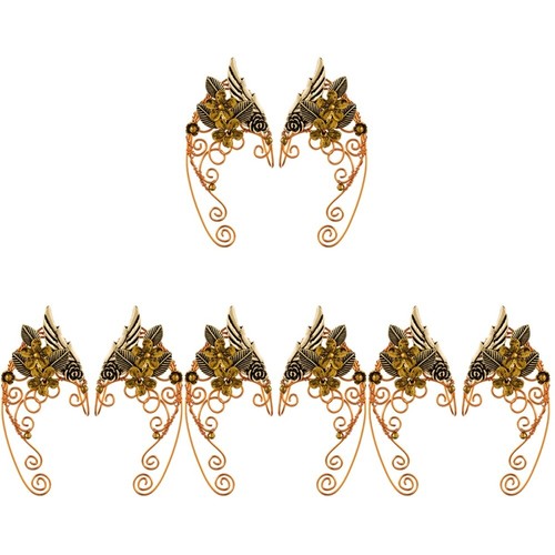 4 Pairs Ohrringe Fräulein Feenschmuck Für Frauen Kostümzubehör