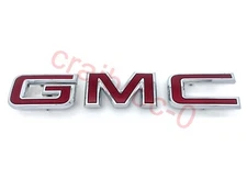 Front GMC Grille Emblem for 2020-25 Acadia 2021-25 Terrain 2021-2022 Canyon Red