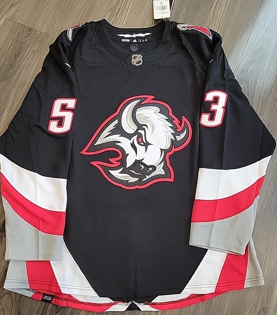 Jeff Skinner Buffalo Sabres Authentic Adidas Primegreen Goathead