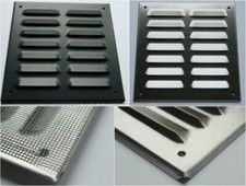 Edelstahl und Stahl Kiemenblech Lüftungsblech Lüftungsgitter Abluftgitter Gitter