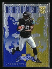Denard Robinson 2013 Panini Rookies and Stars Crusade RC #6 Football Card