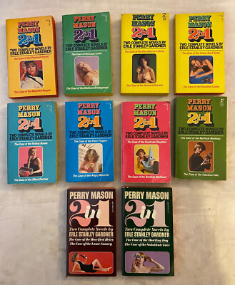 Perry Mason Erle Stanley Gardner CHOOSE YOUR TITLE:  BONUS 2 FOR 1 PB VERY Good