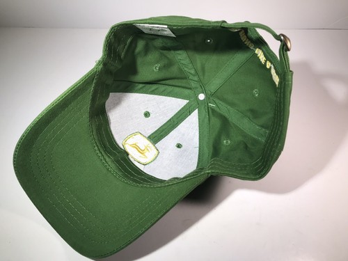 John Deere Adjustable Strap Back Green Hat Cap Cary Francis Group NEW with tag - Picture 10 of 12