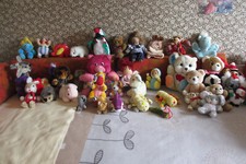 Sammlung Plüschtiere, Obelix, Schlumpf,  günstige Gelegenheit!!