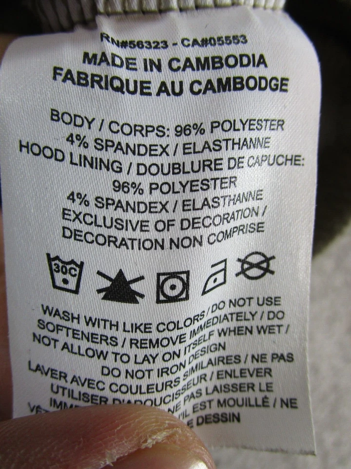 Толстовка с капюшоном женская Nike Pro средняя коричневая Therma-Fit Adv флисовая * - Изображение 4 из 4