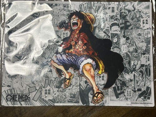 One Piece Card Luffy Playmat Jump Festa Limited New Unused Fedex shipped from JP - Picture 3 of 7
