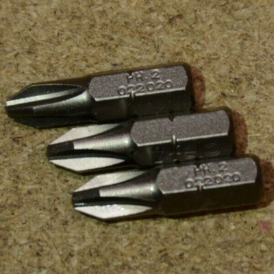 Felo PH2 x 25 mm Schraubenbits Box 50 / 100 Profi Kreuzschlitz PH 2