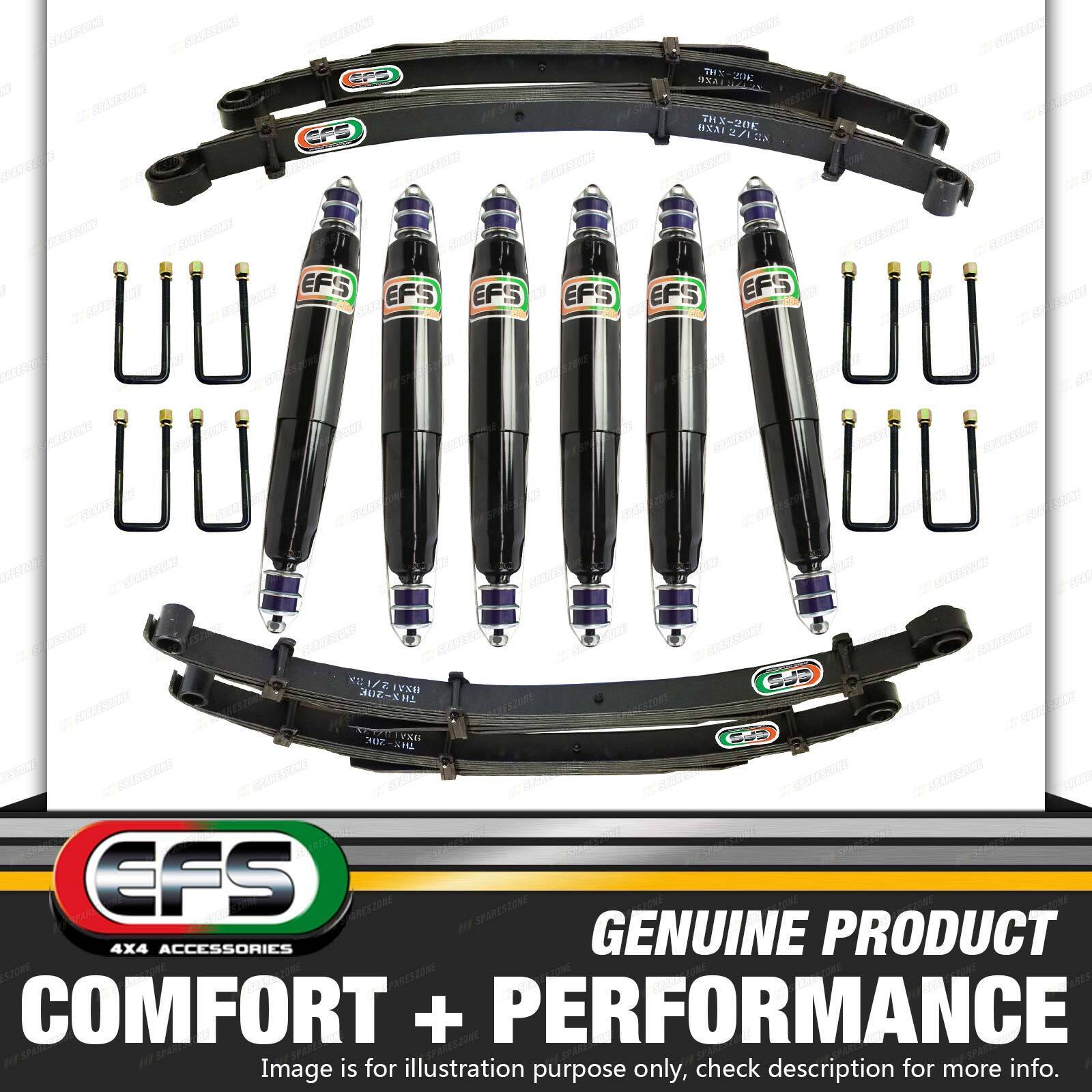 90mm Lift Kit EFS Shock + Leaf Springs for FORD F250 2WD 4WD V8 DIESEL