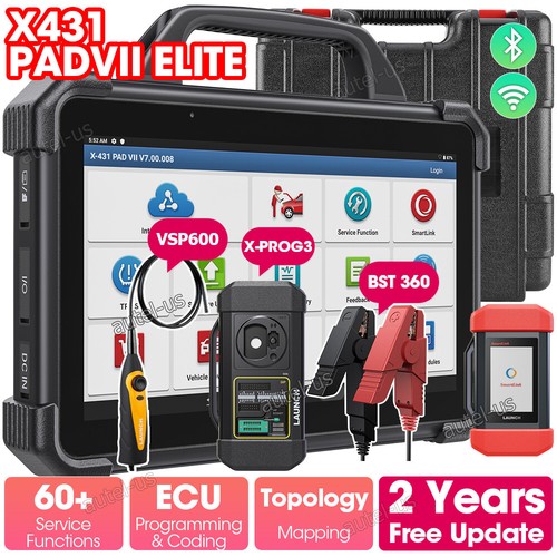 LAUNCH X431 PAD7 X-PROG 3 Car Diagnostic Scanner Tool K Programming TPMS - Picture 13 of 52