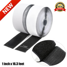 Strong Sticky Heavy Duty Hook and Loop Interlocking Tape Strips with Adhesive