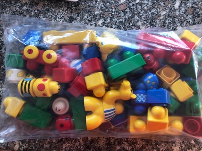 Lego Premier Age Tres Grosses Briques Lot Varie 1 7 Kg Plus Gros Que Duplo Ebay