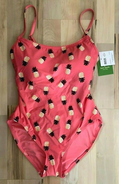pink pineapple bathing suit