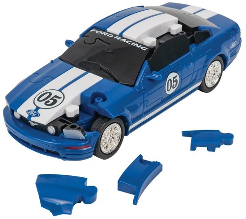 Puzzle - Mustang GT 3D Puzzle - 1:32 Plastic * 66 Pieces * Rare * Free Shipping! - Picture 1 of 7