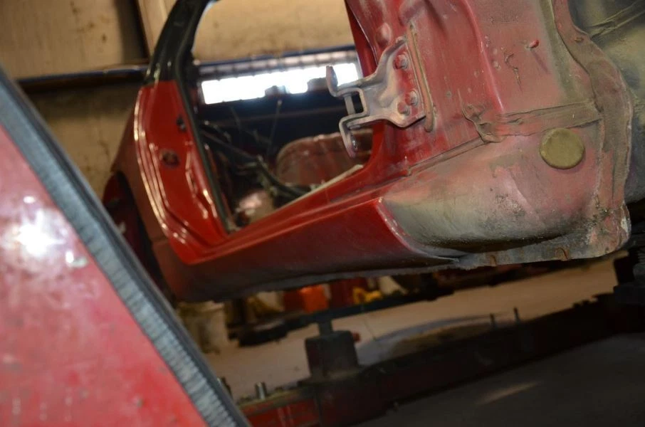 Nissan 300ZX Z32 1993-1996 pasajero vertical lado derecho panel basculante corte Foto 4 de 4