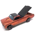 Hot Wheels Redline Custom Fleetside 1967/1968 Orange - Made In Hong Kong