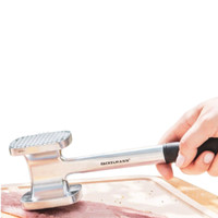 Fackelmann Fleischklopfer 26 Cm Aus Aluminium Fleischhammer KüChenhelfer Sense