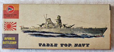 Vintage Pyro Table Top Navy #17 I.M.S. Musashi Japanese Battleship Model 1/1200