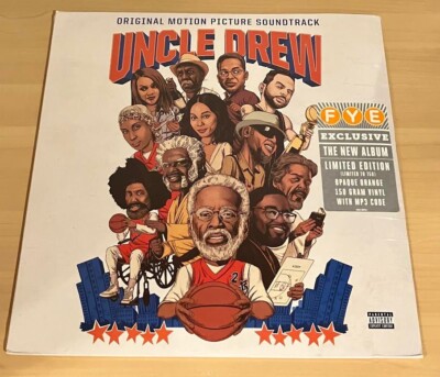 Uncle Drew - Movie Soundtrack - NEW - FYE Exclusive Out Of 750 - Orange Vinyl