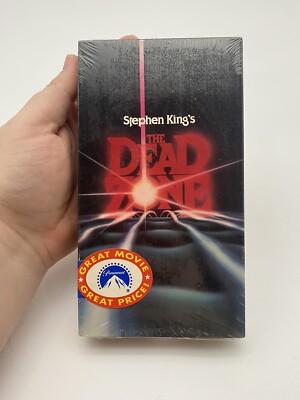 SELAED Stephen King's The Dead Zone VHS Movie Tape 1983 Christopher Walken New