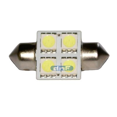 20 X White 31MM 5050 4SMD Festoon Dome Map Interior LED Light Bulbs DE3175 3021