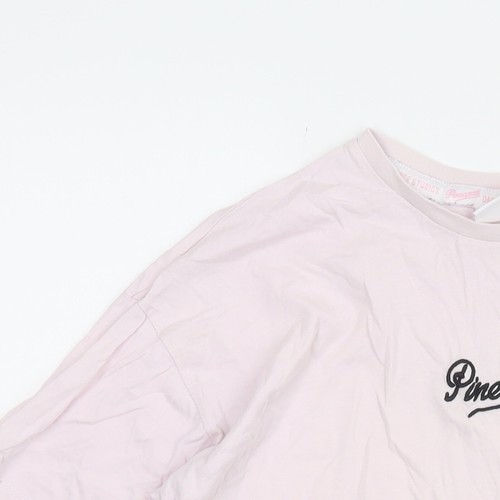 Pineapple Women’s Pink XS Embroidered T-Shirt - Picture 5 of 12