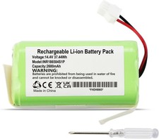 14.4V 2800mAh Replacement Battery for Eufy RoboVac 11 11S 11S MAX 11S Plus 12