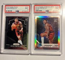 Kevin Porter Jr Lot 2019-20 Donruss Optic Holo #179 PSA 9 & Base RC #274 PSA 9