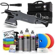 chemicalworkz Exzenter Poliermaschinen Set DA15 Pro + Koch Chemie Politur 14-tlg