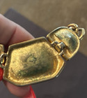 Rare Vintage Napier Gold Tone Swarovski Crystal Nightlights Necklace Wedding — photo 8