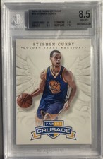 2012 PANINI CRUSADE STEPHEN CURRY #79 BGS 8.5 NM-MT+ Golden State Warriors