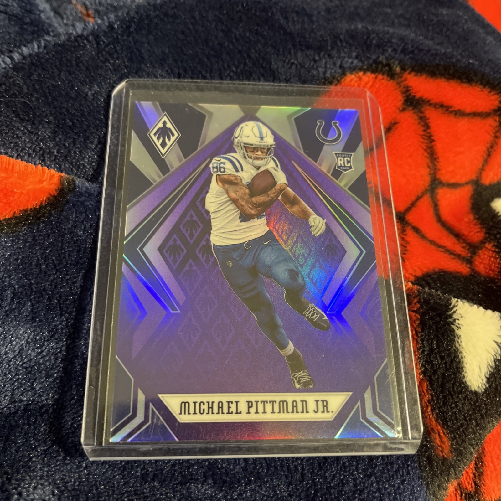 2020 Panini Phoenix Michael Pittman Jr. Purple Prizm Rookie Numbered /149
