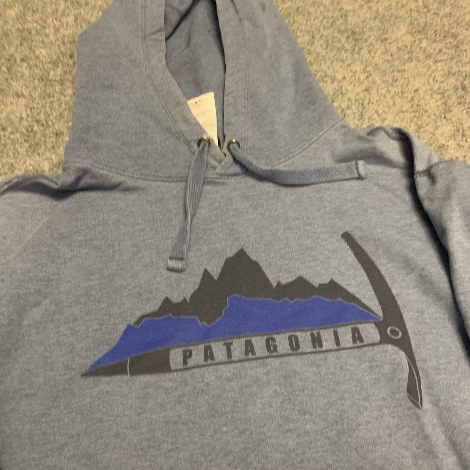 Patagonia Mens Medium M Regular Fit Logo Hoodie Sweatshirt Pullover