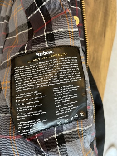 Barbour International ladies wax jacket,Size 16, Belted, New With Tags, RRP £299 - Picture 7 of 11