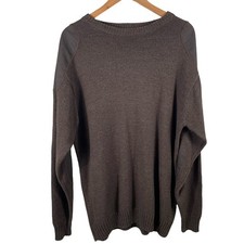 Columbia Brown Men's Cool Stylish Pullover Knit Sweater Size Large