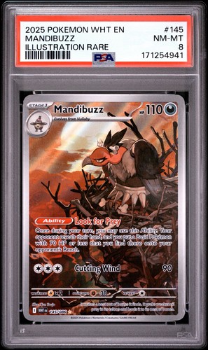 Mandibuzz graded PSA 8 for sale on eBay