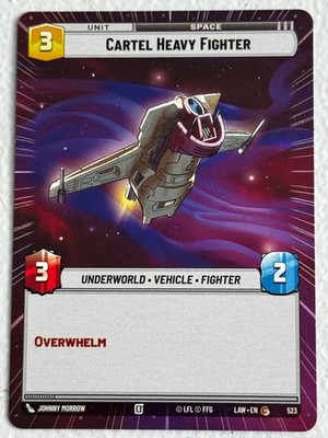 Cartel Heavy Fighter (Hyperspace) 523 C A Lawless Time