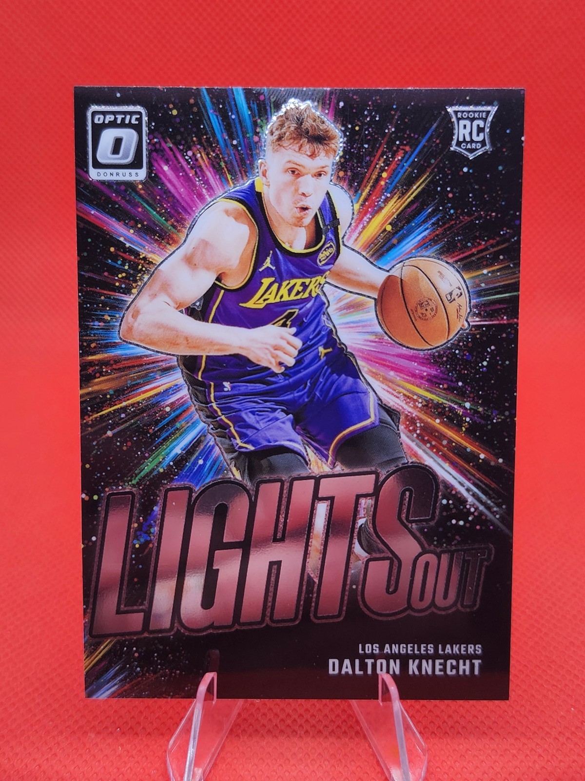 2024-25 Panini Donruss Optic - Lights Out Dalton Knecht #8 (RC)
