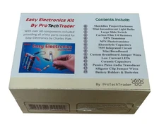 ProTechTrader Make: Easy Electronics Component Pack - Learn Basic Electronics...