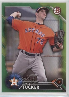 2016 Bowman Draft Top Prospects Green 45/99 Kyle Tucker #BD-137 2d9