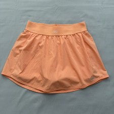 Alo Match Point Skirt Size S Cantaloupe Orange Skort Tennis Athletic Logo Mini
