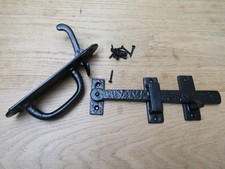 Rustic iron suffolk latch thumb latch cast iron cottage latch Old English cottag