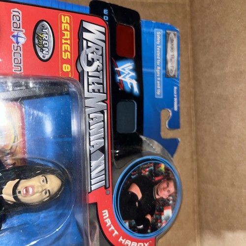 WWF Matt Hardy Tron SIGNIERTE Figur Wrestlemania 17 Serie 8 Vintage 2000 Jakks - Bild 5 von 10