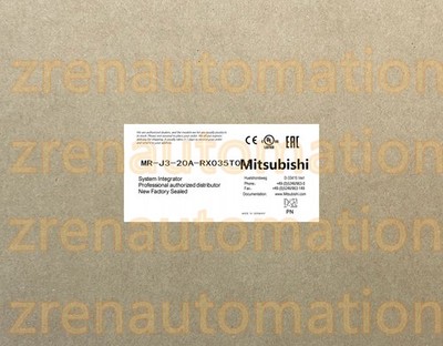 MR-J3-20A-RX035T013 Mitsubishi PLC Module/CPU/Servo Driver Fast Shipping HTQ0