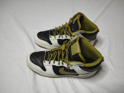 #ad Nike By You Custom Dunk High 11M Inspired By Travis Scott Women#x27;s Olive Gum Sole $94.02